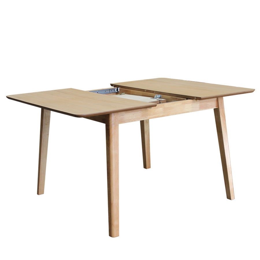 NORDIK | rectangle extension dining table - natural oak