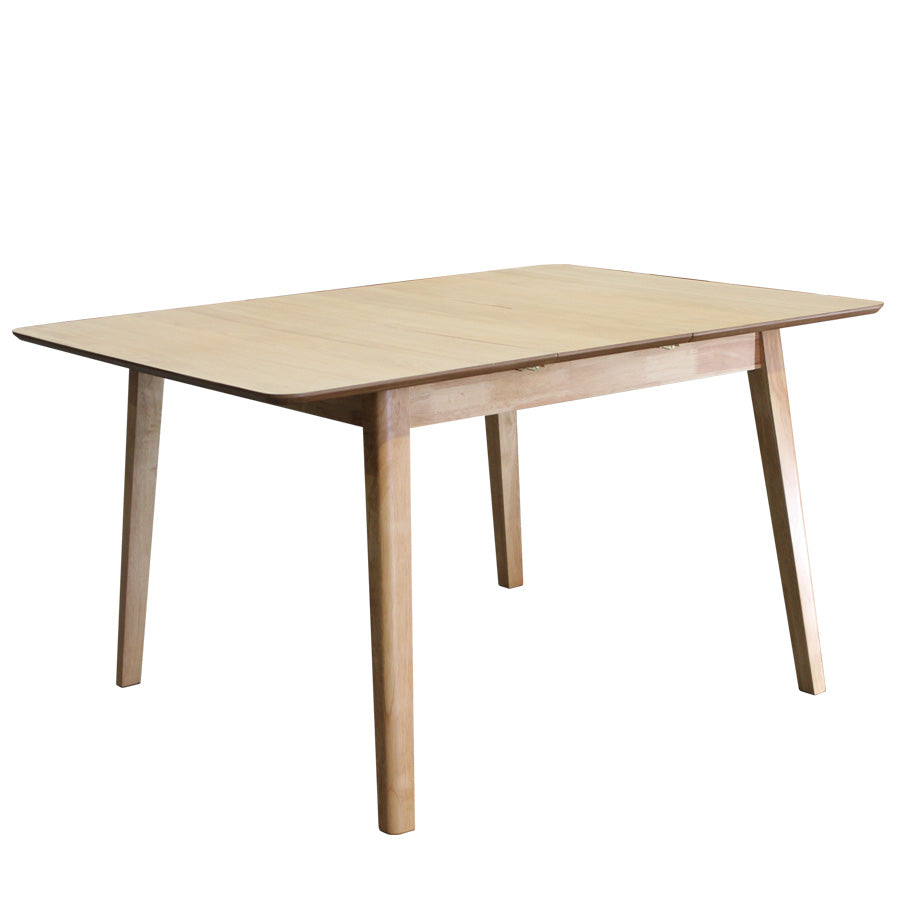 NORDIK | rectangle extension dining table - natural oak