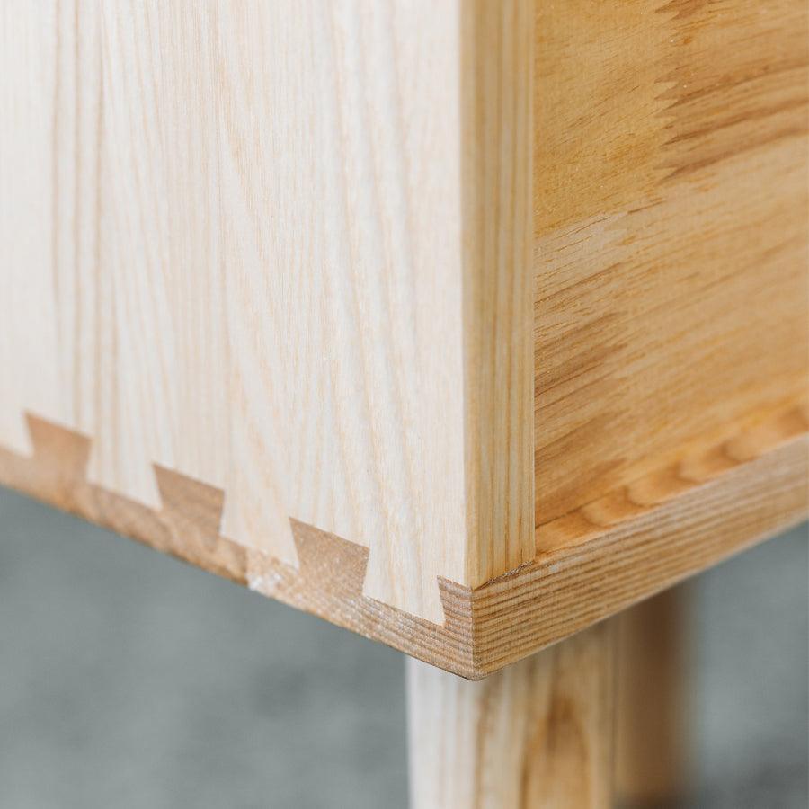 Osaka bedside table in ash