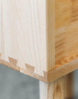 Osaka bedside table in ash