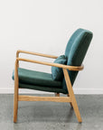 Fable armchair in olive