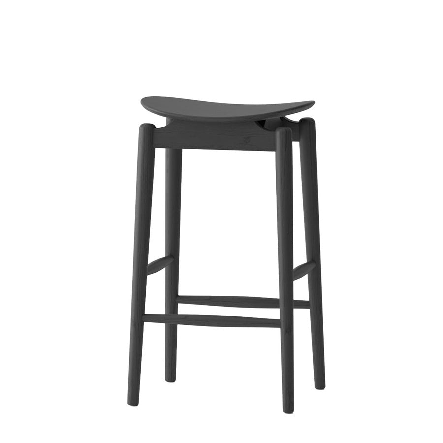 Oslo barstool in black