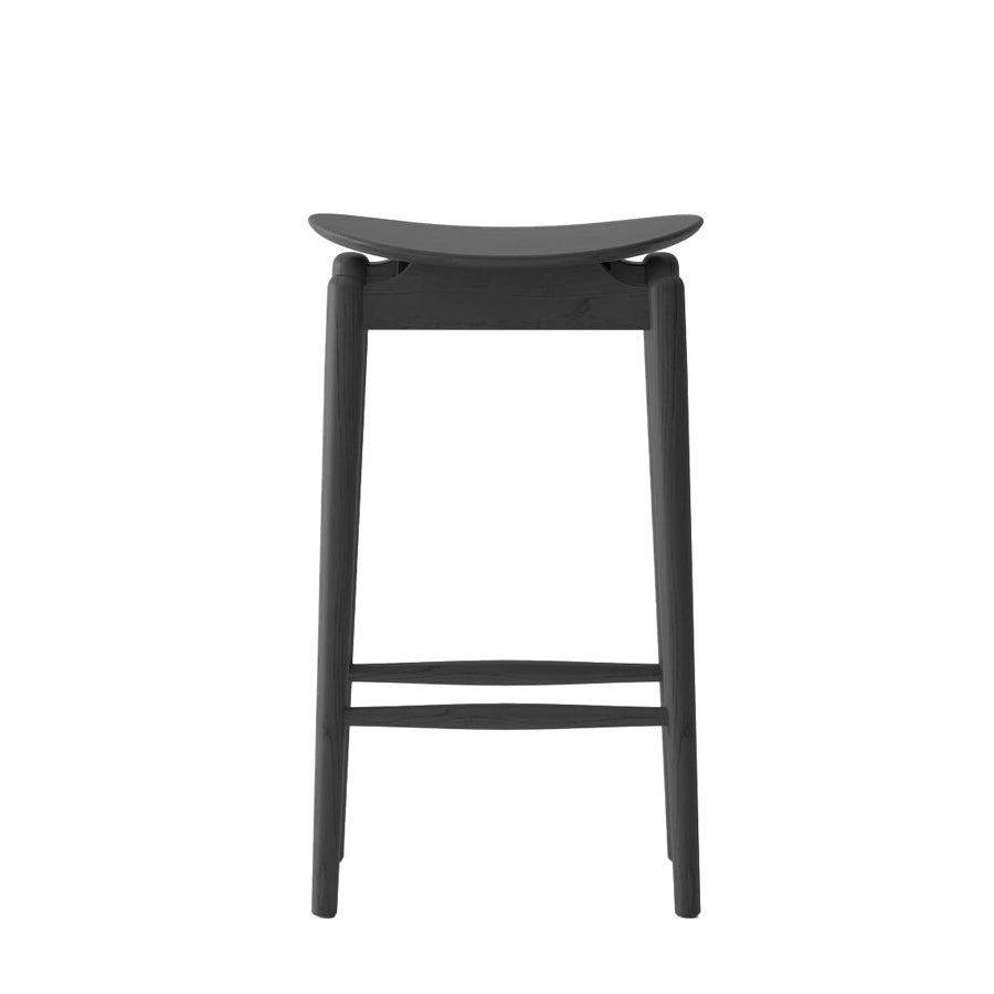 Oslo barstool in black