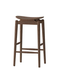Oslo barstool in walnut