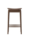 Oslo barstool in walnut