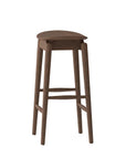 Oslo barstool in walnut