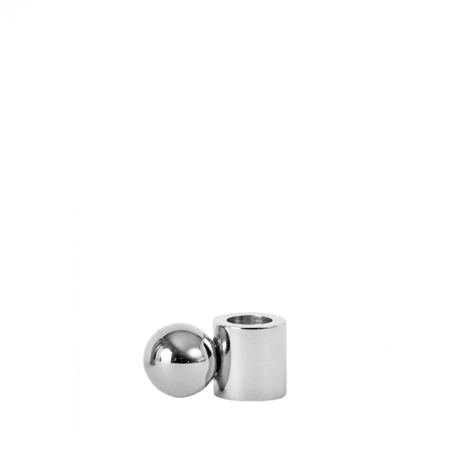 Palloa silver candle holder