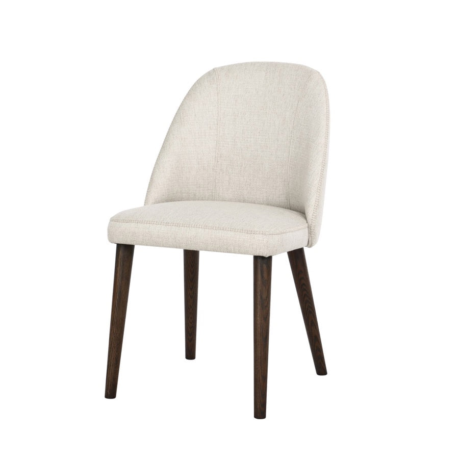 Paris Upholstered Dining Chair - Cream 