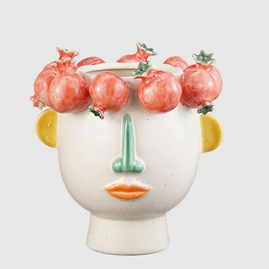 Capri face vase
