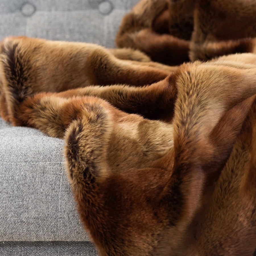 Warm & Rustic throw