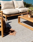 Rhodes outdoor rug | Slate