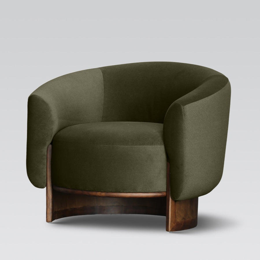 Rotterdam Club chair Olive