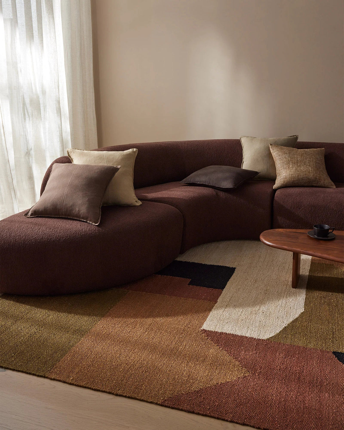 RUBEN jute rug | terra