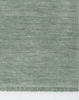 Sandringham Wool Rug in Aquamarine