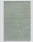 Sandringham Wool Rug in Aquamarine