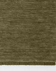 Sandringham wool rug in basil