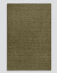 Sandringham wool rug in basil 