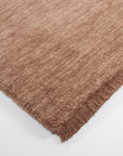 Sandringham wool rug in rosewood 