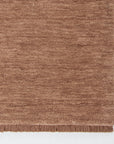 Sandringham wool rug in rosewood 