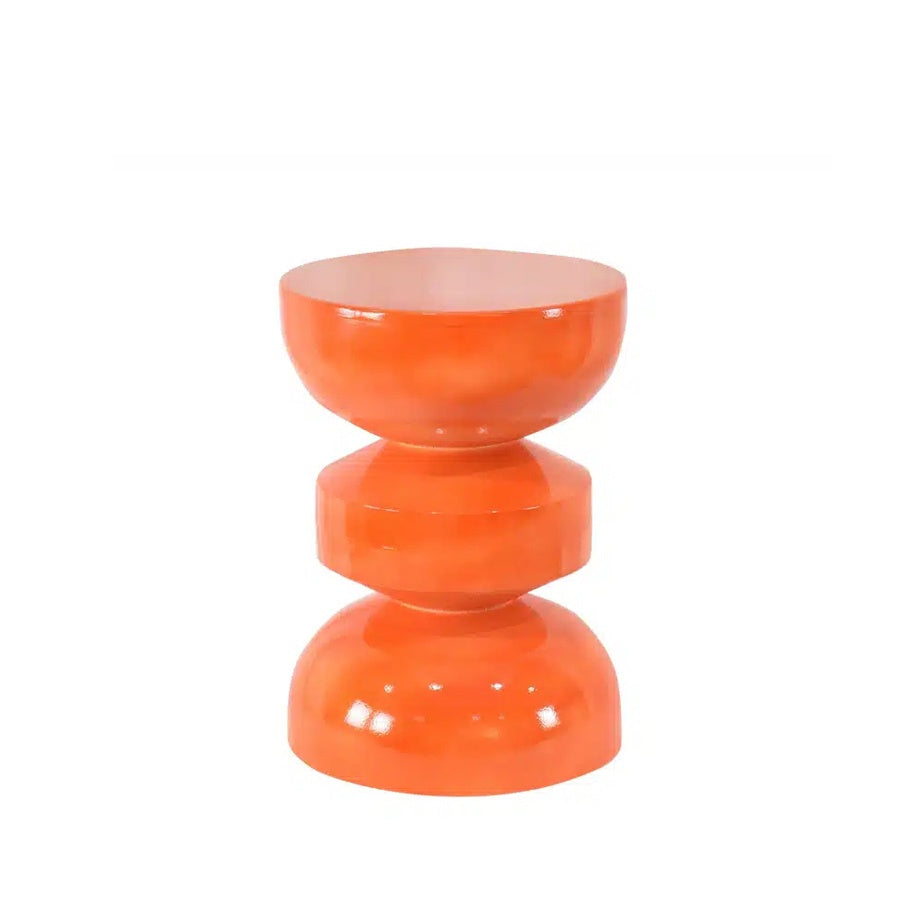 Santorini Side Table in orange 