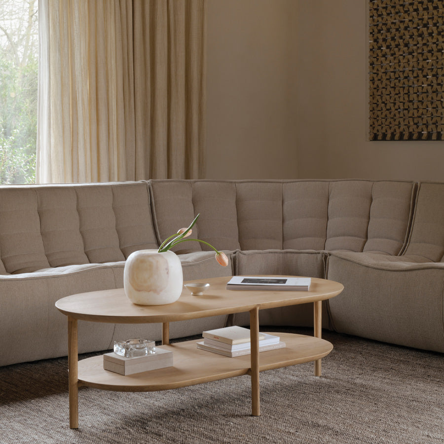 Shaitsu Solid Oak Coffee Table