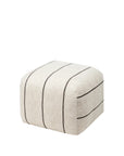 Sigrid Footstool in Light Beige 