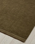 Silvio wool rug | Oakmoss