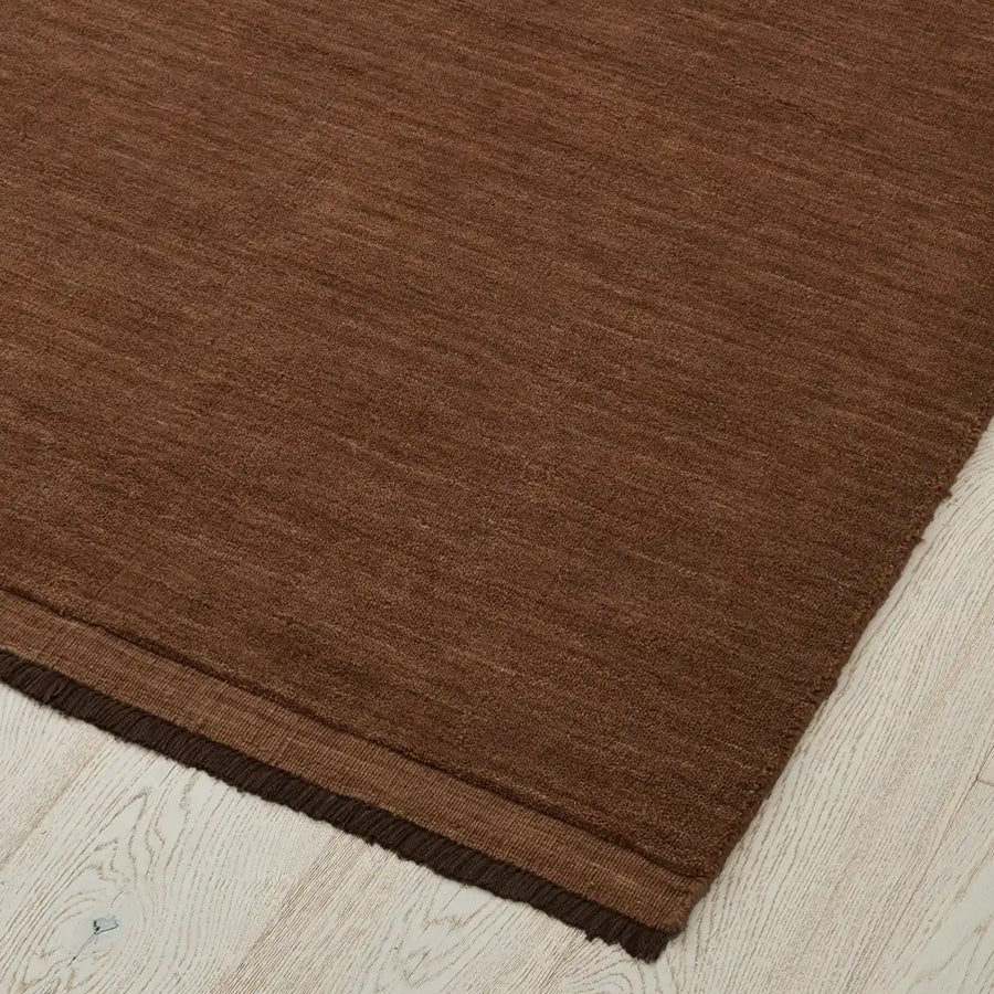 Silvio wool rug | Sienna