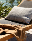 Sonnet outdoor cushion | Almond