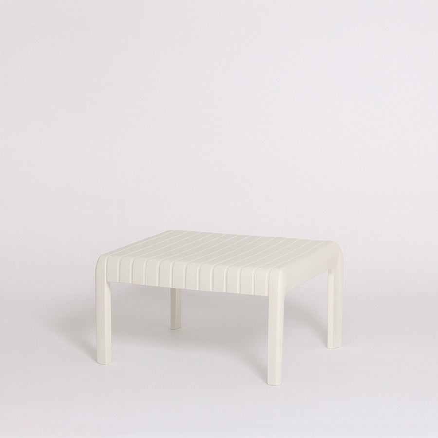 story outdoor coffee table in white
