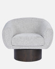 Theo swivel chair in espresso