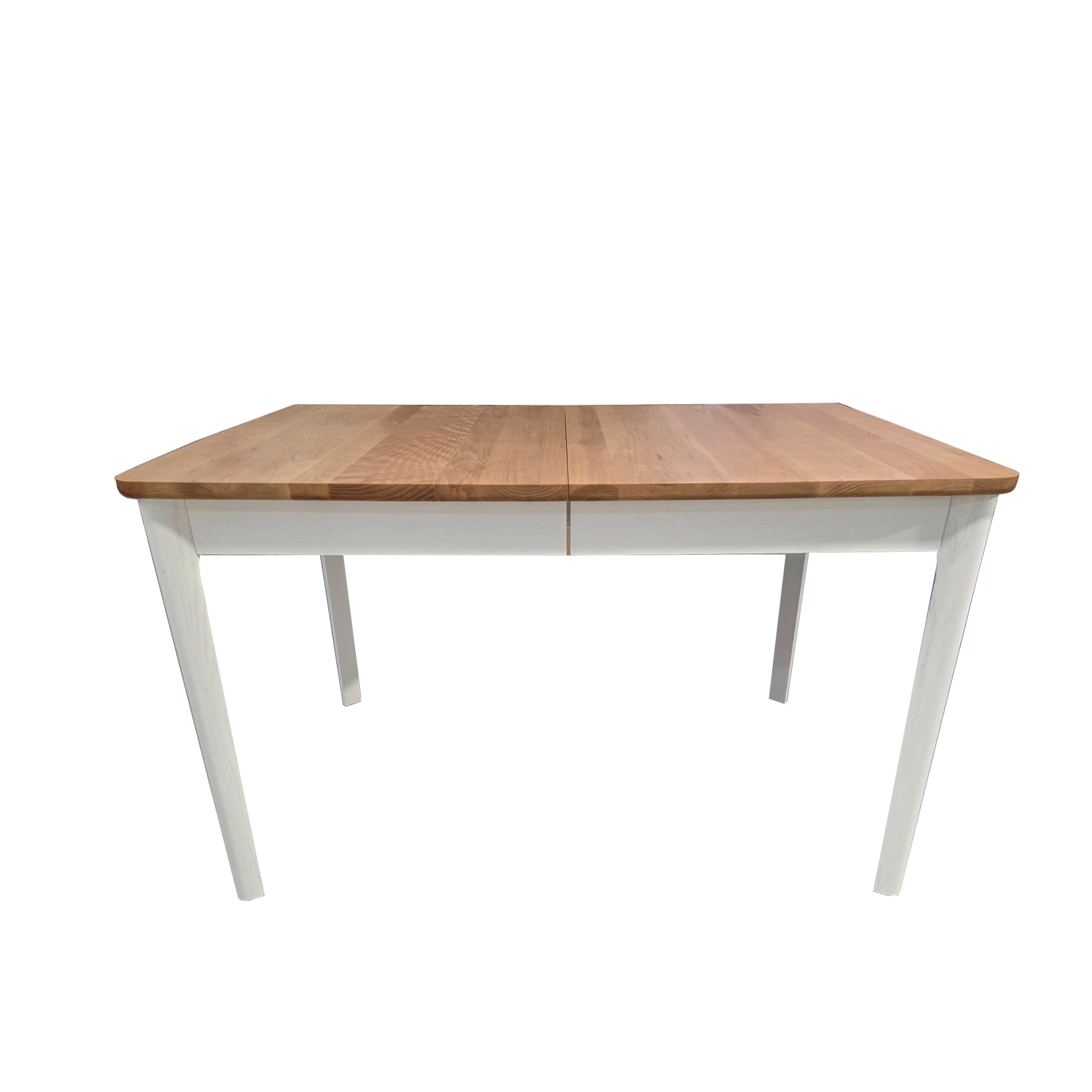 Ghost dining table twin leaf extension 