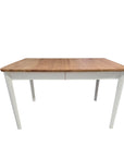 Ghost dining table twin leaf extension 