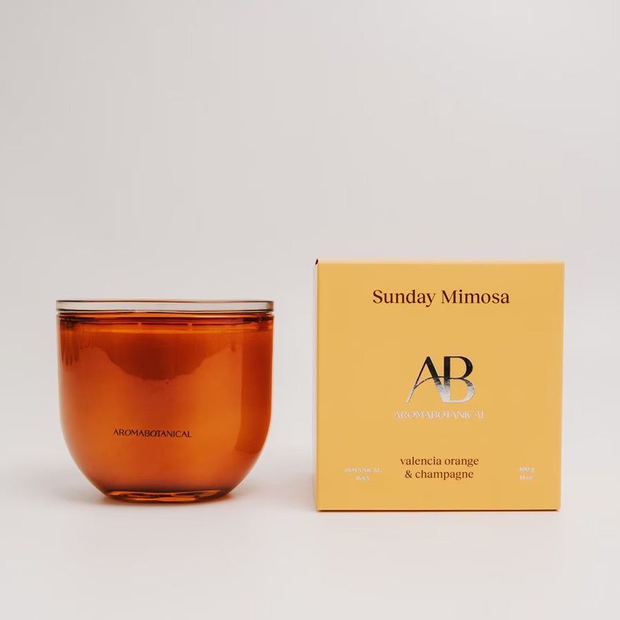 Scented candle | Valecia Orange &amp; Champagne