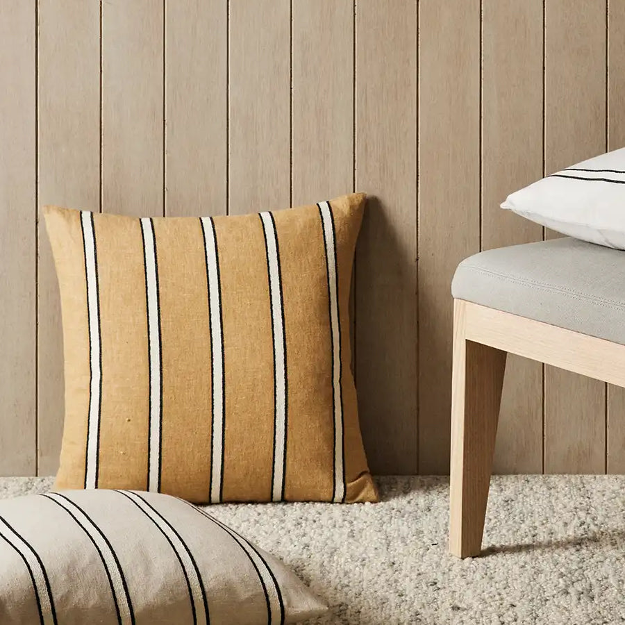 Vinnie cushion in manuka