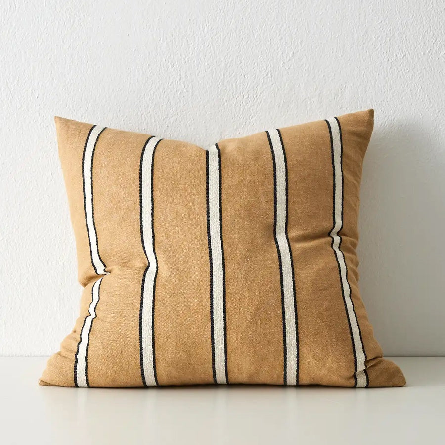 Vinnie cushion in manuka