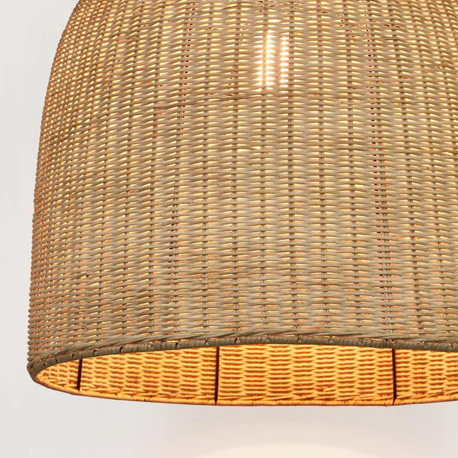 Wentworth natural rattan pendant