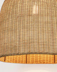 Wentworth natural rattan pendant