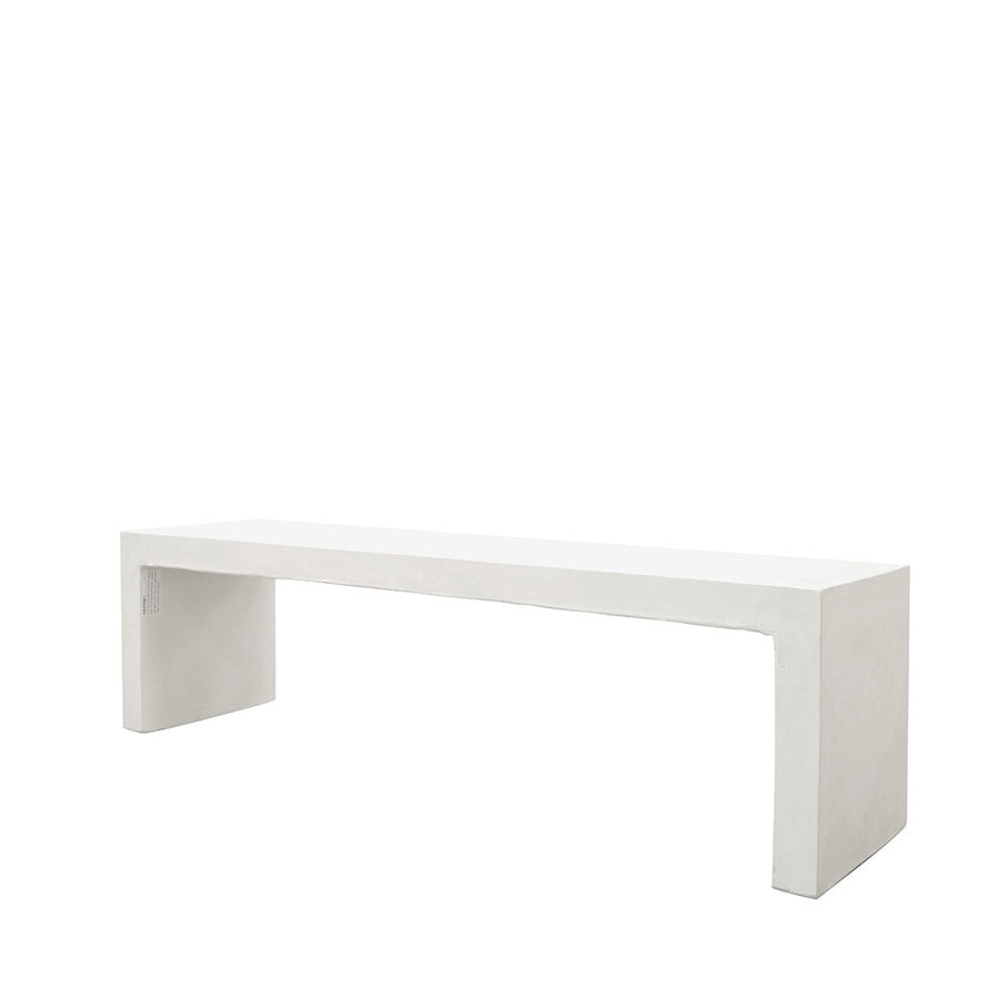 Palma Concrete bench white