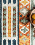Zharah Wool Patterned Rug