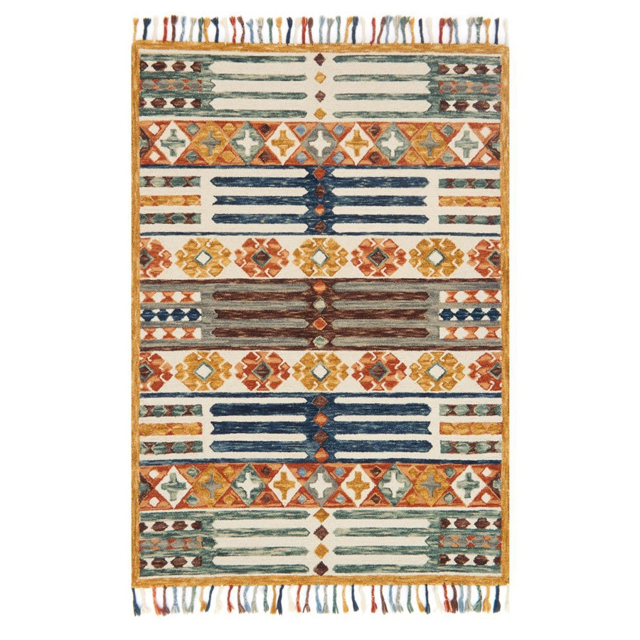 Zharah Wool Patterned Rug