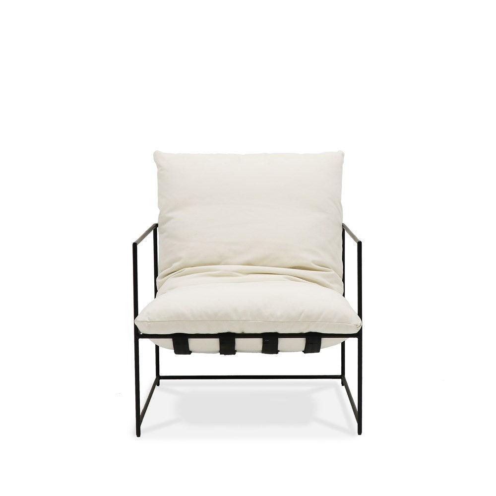 metal frame armchair 