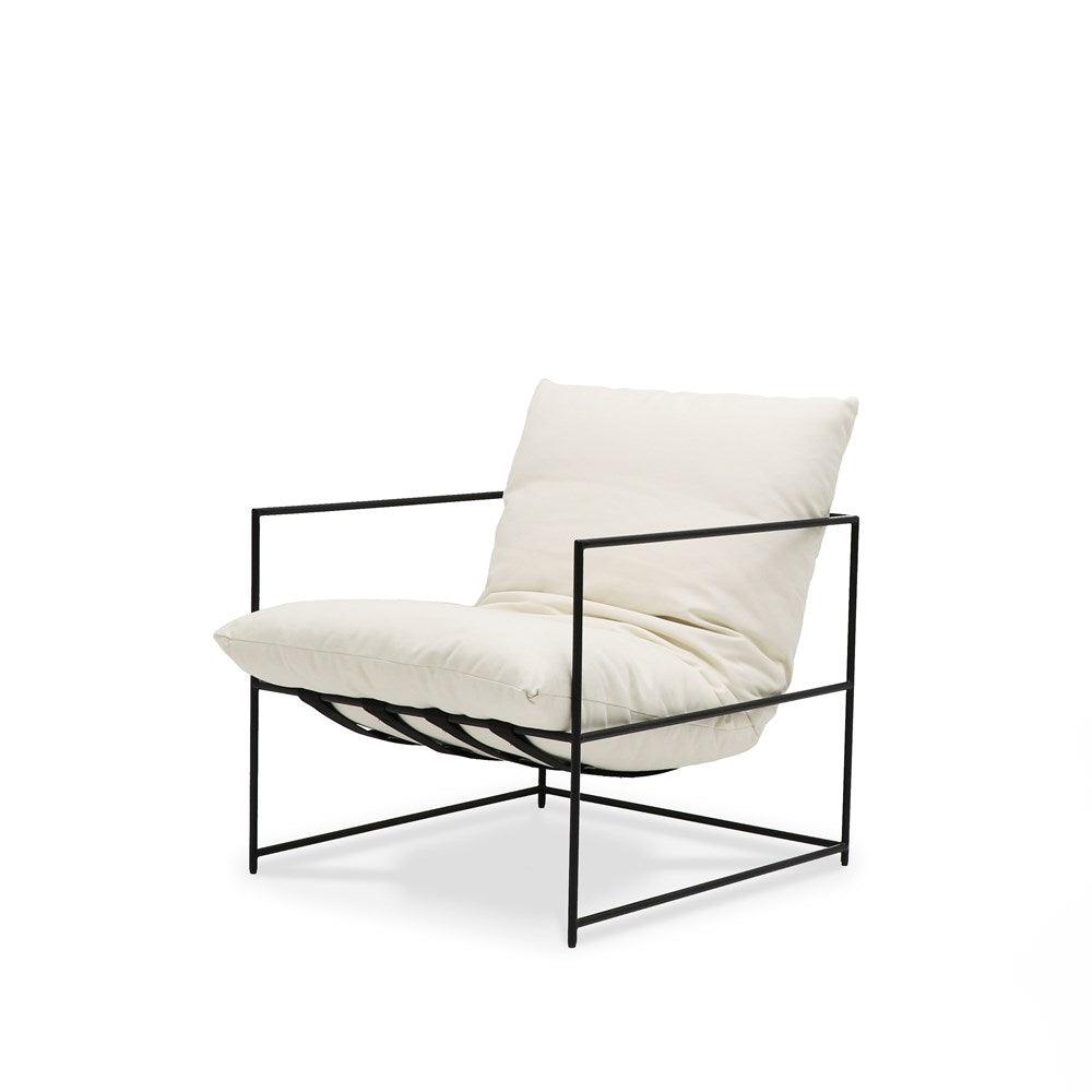metal frame armchair 