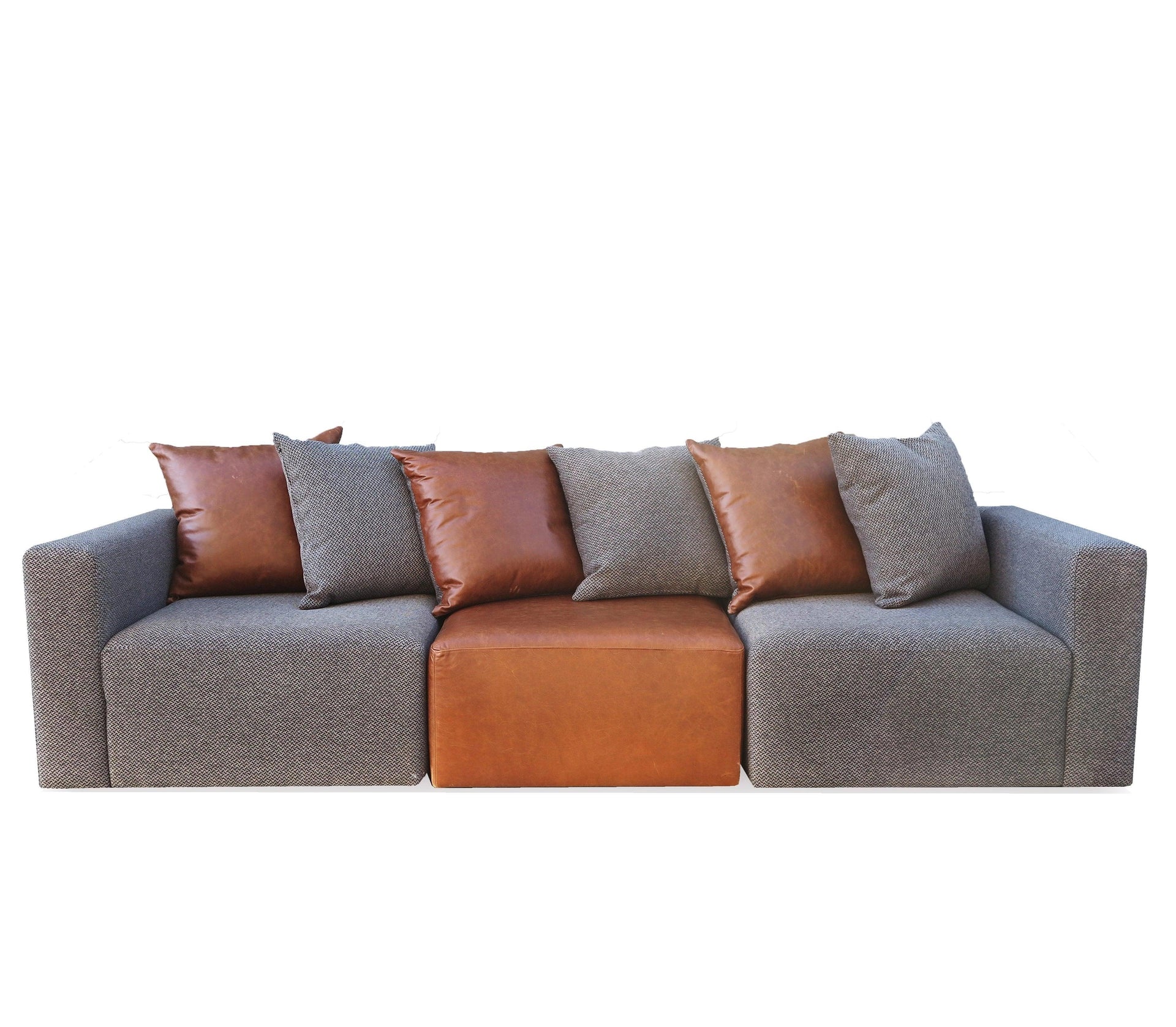 Vito modular sofa in leather and loft | Stacks Furniture | Wellington ...