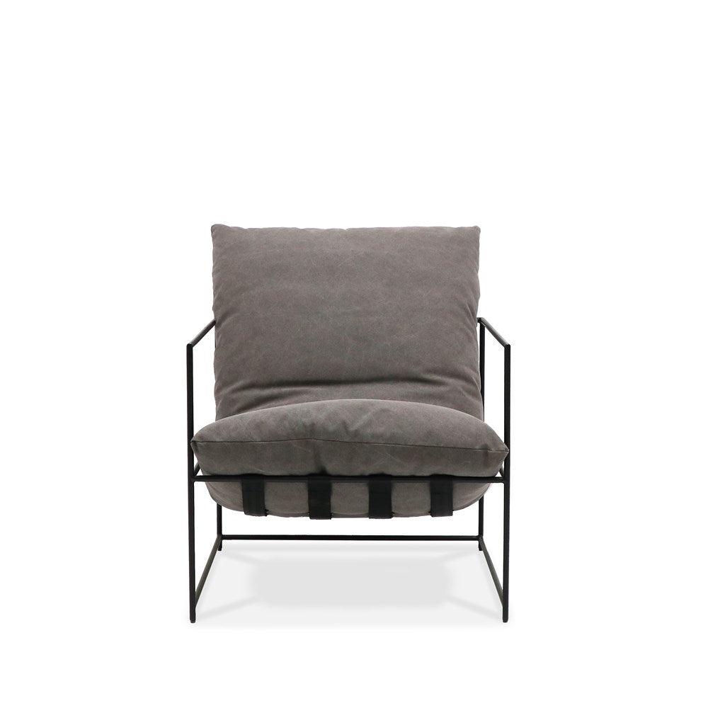 metal frame armchair 