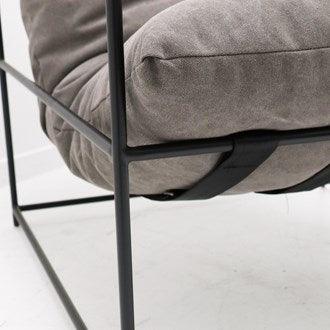 metal frame armchair 