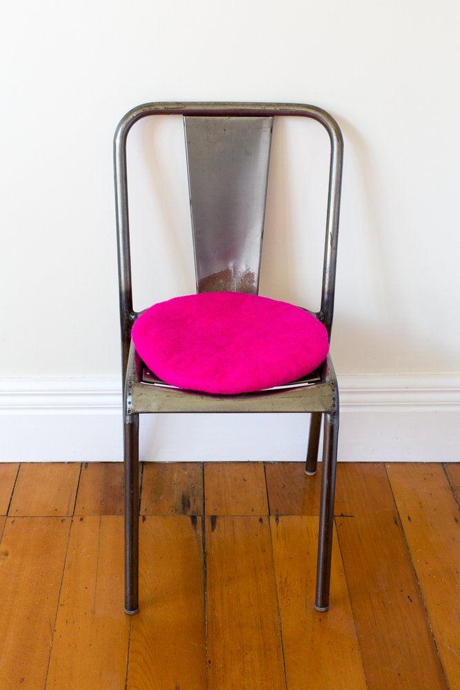 Misery Guts Tush Cush Cushion - hot pink - Stacks Furniture Store