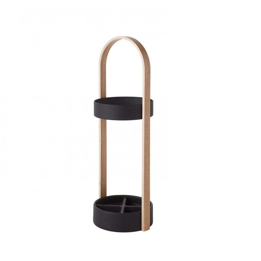 Umbra Hub umbrella stand - natural/black - Stacks Furniture Store