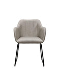 Folio Fabric Dining Chair - Grey