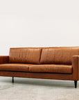 Tango leather sofa in settler tapa